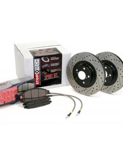 Sport Axle Pack, Drilled & Slotted, Front - 978.33010F