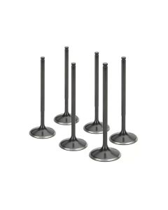 Supertech VW R32 VR6 24V Black Nitrided Intake Valve - Set of 6 - VWIVN-1044SL-6