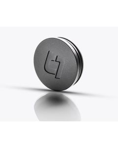 Titan 7 Center Cap 58mm Flat Satin Titanium Set of 4 - TACC58FST4P