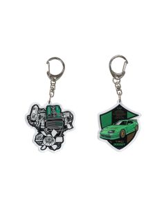 TOM'S Racing - Tokyo Auto Salon Exclusive Acrylic Keychain - TMS-TC25-KH002