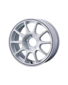 Weds WedsSport TC105X Gravel Wheel 15x6.5 5x114.3 35mm White w/ Blue Line- WEDS-73945