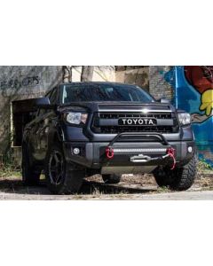 Southern Style Offroad Powder Coat Slimline Hybrid OEM 30" Heise Front Bumper Cutout Bull Bar Toyota Tundra 2014-2021- SOUT-Tun-H-30H-PC
