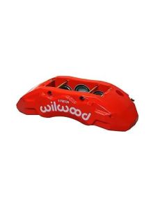 Wilwood Caliper-TX6R- L/H - Red 1.75/1.62/1.62in Pistons 1.38in Disc - 120-13818-RD