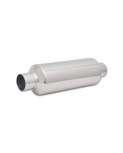 Vibrant SS Resonator (Standard Design) 2.5in inlet/outlet x 18in long w/ 5in OD resonator body - 17930