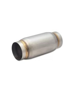 Vibrant SS Race Muffler 3.5in inlet/outlet x 9in long - 1796