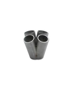 Vibrant 4 into 1 SS Turbo Mani Collector for GT28/30/35 in Flange 48mm Pipe OD 4.5in tall 58mm out - 2457