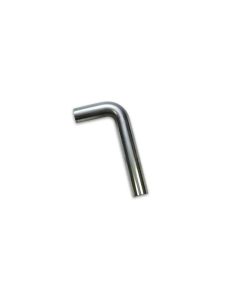 Vibrant 2.75in O.D. T304 SS 90 deg Mandrel Bend 4in x 12in leg lengths (2.75in Centerline Radius) - 13052