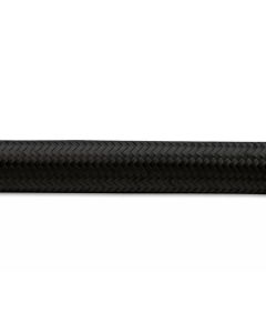 Vibrant -6 AN Black Nylon Braided Flex Hose (20 foot roll) - 11976