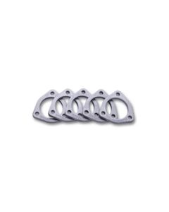 Vibrant 2-Bolt T304 SS Exhaust Flanges (3in I.D.) - 5 Flange Bulk Pack - 1473