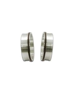 Vibrant Stainless Steel Weld Fitting w/ O-Rings for 2.5in OD Tubing - 12555
