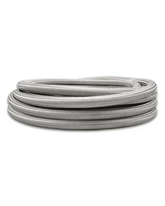 Vibrant -4 AN SS Braided Flex Hose (20 foot roll) - 11924