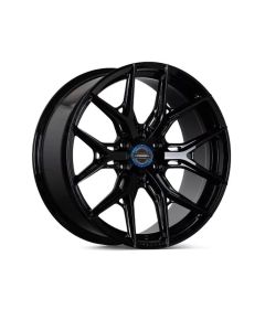 Vossen HF6-4 22x9.5 / 6x139.7 / ET20 / Deep Face / 106.1 - Satin Black Wheel - HF64-2G21