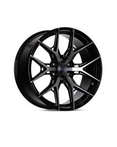 Vossen HF6-4 24x10 / 6x135 / ET25 / Deep Face / 87.1 - Tinted Gloss Black Wheel - HF64-4F43