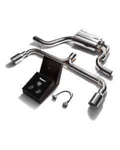 ARMYTRIX Valvetronic Exhaust System Volkswagen Golf | GTI MK6 2010-2014- ARMY-VWG6T-DS21C