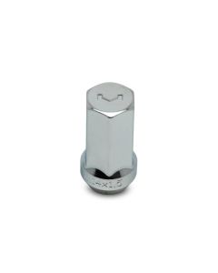 Vossen 45mm Lug Nut - 14x1.5 - 19mm Hex - Cone Seat - Silver (Set of 24) - LUG-N1450-CH-24