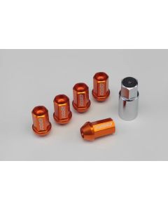 Rays Dura-Nut L42 Straight Type 12X1.25 Lug Nut Set 16 Lug 4 Lock Set - Blue - WDURA4212125U