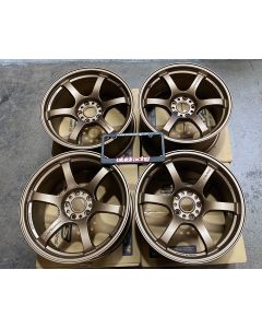 GramLights 57DR Wheel Set of 4 Subaru WRX STI 18x9.5 5x114.3 38mm Bronze II- GRAM-VR-153269192