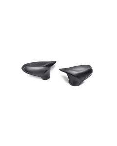 Akrapovic 2014+ BMW M3 (F80) Carbon Fiber Mirror Cap Set - Matte - WM-BM/CA/2/M