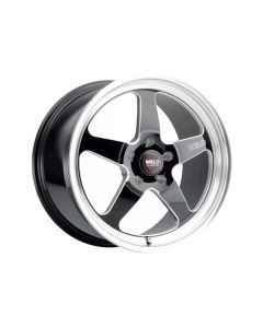Weld S155 18x5 Ventura Drag 5x120 ET-23 BS2.1 Gloss BLK MIL DIA 78.1 - S1558C022N23