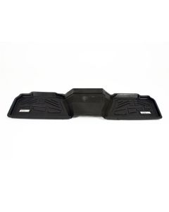 Westin 2005-2018 Toyota Tacoma Double Cab Wade Sure-Fit Floor Liners 2nd Row - Black - 72-113073