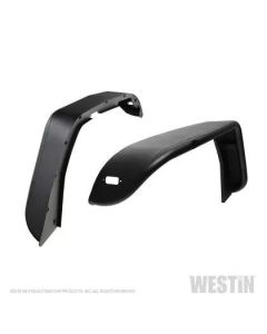 Westin 18-20 Jeep Wrangler JL / 20 Gladiator Tube Fenders - Front - Textured Black - 62-1025