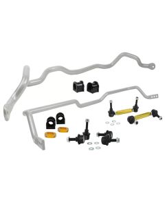 Whiteline 03-06 Mitsubishi Lancer EVO / 05-06 EVO MR/RS Front & Rear Sway Bar Kit w/24mm Rear - BMK009