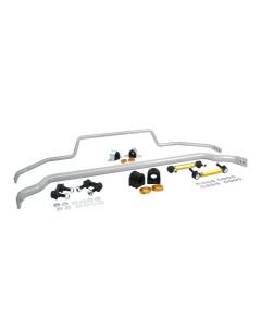 Whiteline 09-17 Nissan GT-R (Premium) / 12-16 GT-R Black Edition Front and Rear Swaybar Kit - BNK008