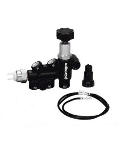 Wilwood Proportioning Valve - Knob Adjust 3/8-24 IF Combo w/ switch - 260-11179
