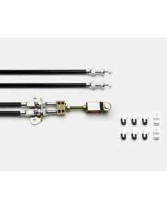 Wilwood Universal Parking Brake Cable Kit Disc/Drum Combination Parking Brake & MC4 w/ Clevis - 330-9371