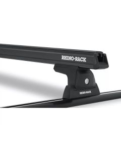 Rhino-Rack Heavy Duty 65in 2 Bar Roof Rack w/Tracks - Black - Y01-140B