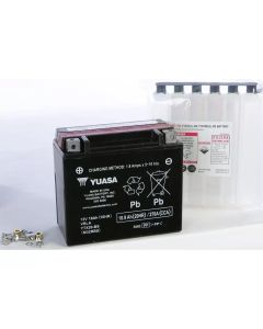 Yuasa YTX20-BS Maintenance Free AGM 12-Volt Battery w/Bottle - YUAM32RBS