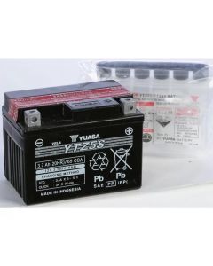 Yuasa YTZ5S-BS Maintenance Free AGM 12-Volt Battery w/Bottle - YUAM62TZ5