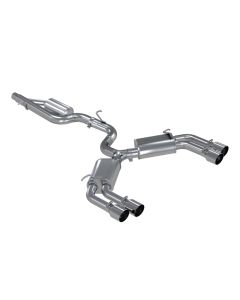 MBRP 3" Catback Dual Rear Pro Series Audi S3 2015-2020 - S4601304