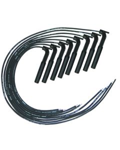 Moroso Universal/Hemi/BAE-AJPE Ignition Wire Set - Ultra 40 - Unsleeved - Long Handle - Black - 73805