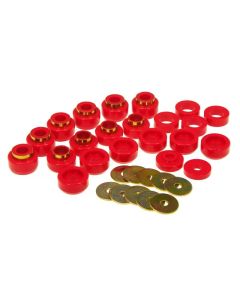 Prothane 87-96 Jeep Wrangler Body Mount - Red- PROT-1-105
