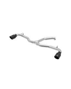 aFe Takeda 3-2.5in 304 SS Axle-Back Exh System w/Black Tip 2018 Hyundai Elantra GT Sport I4-1.6L (t) - 49-37002-1B
