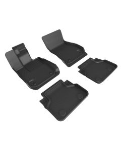 3D Maxpider 18-23 BMW 8 Series Gran Coupe Kagu Floor Mat- Black R1 R2 - L1BM11401509