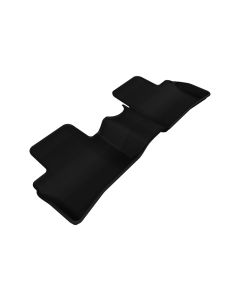 3D MAXpider 2011-2018 Nissan Juke Kagu 2nd Row Floormats - Black - L1NS06421509