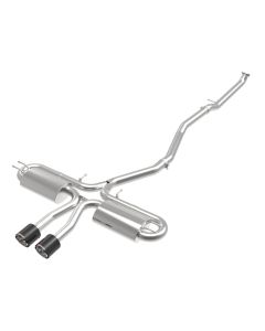 aFe Takeda 3in 304 SS Cat-Back Exhaust System w/ Carbon Tips 2017+ Honda Civic Si (4dr) I4 1.5L (t) - 49-36621-1C
