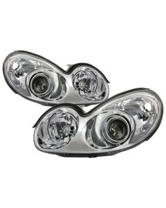 xTune 02-05 Hyundai Sonata OEM Style Headlights - Chrome (HD-JH-HYSON02-C) - 9042744