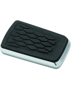 Kuryakyn Hex Brake Pedal Pad Chrome - 5914