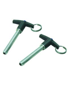 Moroso Quick Release Pin - 1/4in Diameter x 1in Long - 2 Pack - 90380