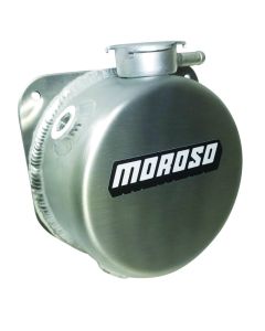 Moroso Universal Coolant Expansion Tank - Stamped Filler Neck - 1qt - 2-5/8in - 63655