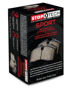 StopTech Sport Brake Pads with Shims/Hardware Rear- STOP-309.14980