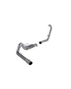 MBRP Aluminized Steel 4" Turbo Back Single Side Stock Cat Exit Ford Excursion 6.0L 2003-2005- MBRP-S - S6216AL