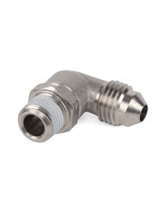 Air Lift 1/8in MNPT x 4AN Swivel Elbow Fitting - 21815
