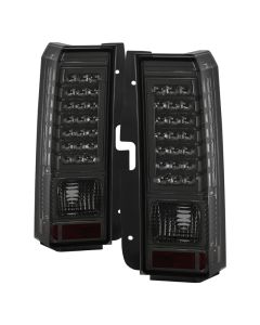 Xtune Hummer H3 06-09 ( Non H3T ) LED Tail Lights Smoke ALT-ON-HH306-LED-SM - 5013064