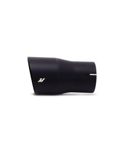 Mishimoto Clamo-On Single Wall Exhaust Tip 5in Outlet - Black - MMEXH-TIP-SWBK