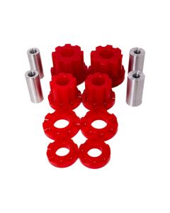 Energy Suspension 01-05 Lexus IS300 Rear Subframe Bushing Set - Red - 8.4115R