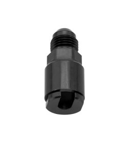 Russell Performance -6 AN male to 1/4in SAE Quick-Disconnect Female (Black Single) - 641303